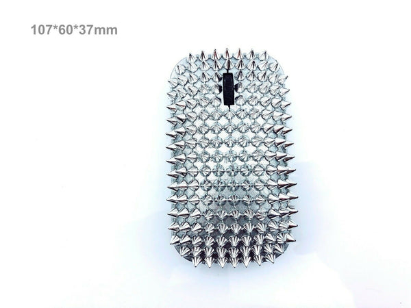 blingustyle Spike Design Rechargeable Bluetooth Wireless Cordless PC Mouse