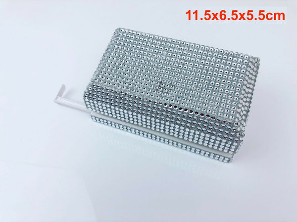 Silver Crystals A4 A5 A6 Paper 2 Hole Puncher Punch Office Desk Accessory