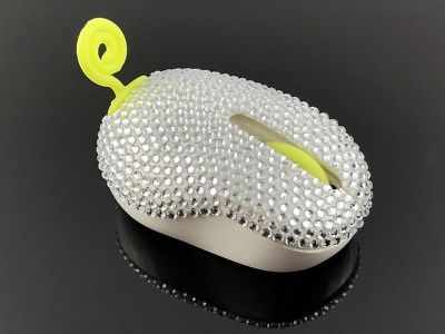 blingustyle Animal Chameleon design Crystal Optical 2.4GHz-Wireless PC Mouse