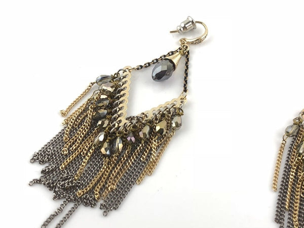 Blingustyle Vintage Fashion Jewelry Elegant sparkly crystals Dangle Earrings