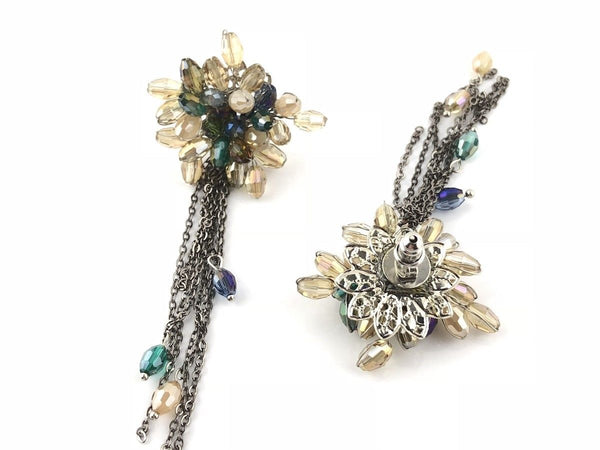 Blingustyle Vintage Fashion Jewelry Elegant sparkly crystals Dangle Earrings