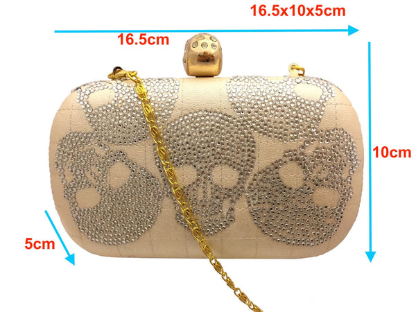 Blingustyle Swarovski  Women Crystal Diamante Evening Party Clutch Bag 09