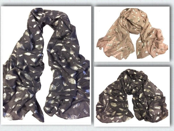 blingustyle Swarovski ELEMENTS Crystal leaf design lady scarf Wrap Shawl