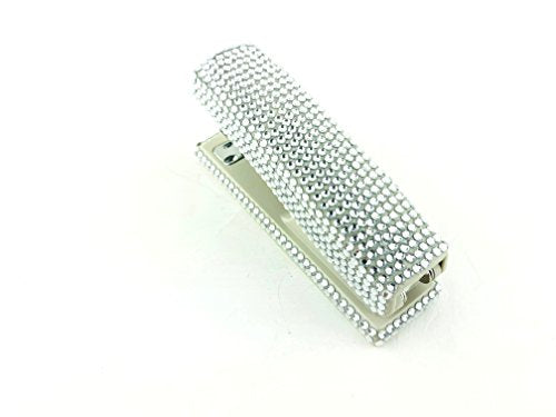 2 of Blingustyle Bling Bling Iridescent Diamante Crystal Stapler for Office/Home (Silver)